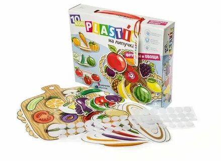 Игра на липучках фрукты и овощи