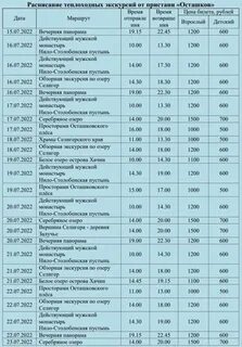 Осташков речной вокзал экскурсии