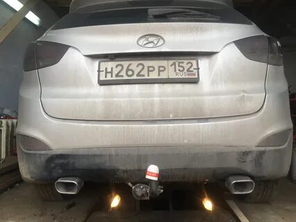 Глушитель на хендай ix35