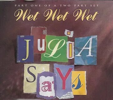 Wet wet wet love is