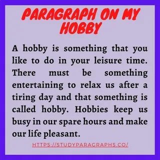 My hobby to be music