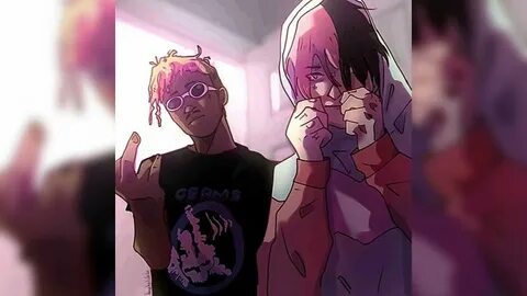 Lil peep walk away as the door