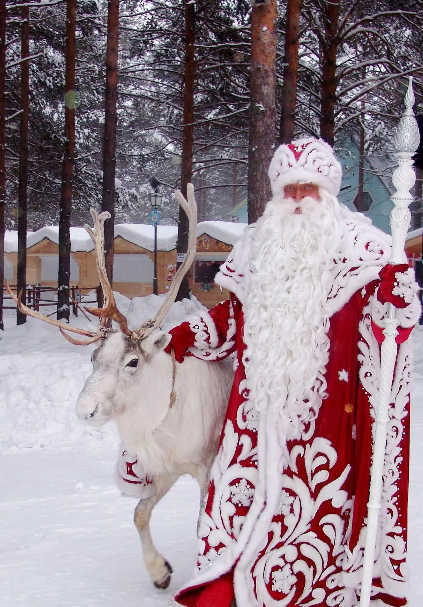 Настоящий новый год в россии. Дед Мороз в России Великий Устюг.