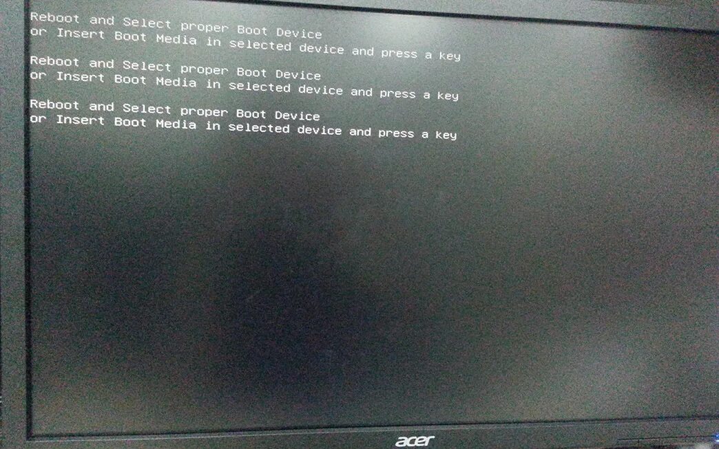 Компьютер пишет reboot. Reboot and select proper Boot device or Insert Boot Media. Reboot and select proper Boot device. Reboot and select proper Boot device or Insert Boot Media in selected Boot device and Press a Key. Ошибка System Reboot.