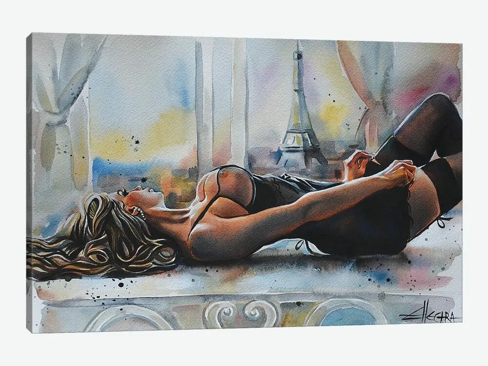 Sandra in the heat. Donka Nucheva картины. Картины художника Нучева донка Donka Nucheva.
