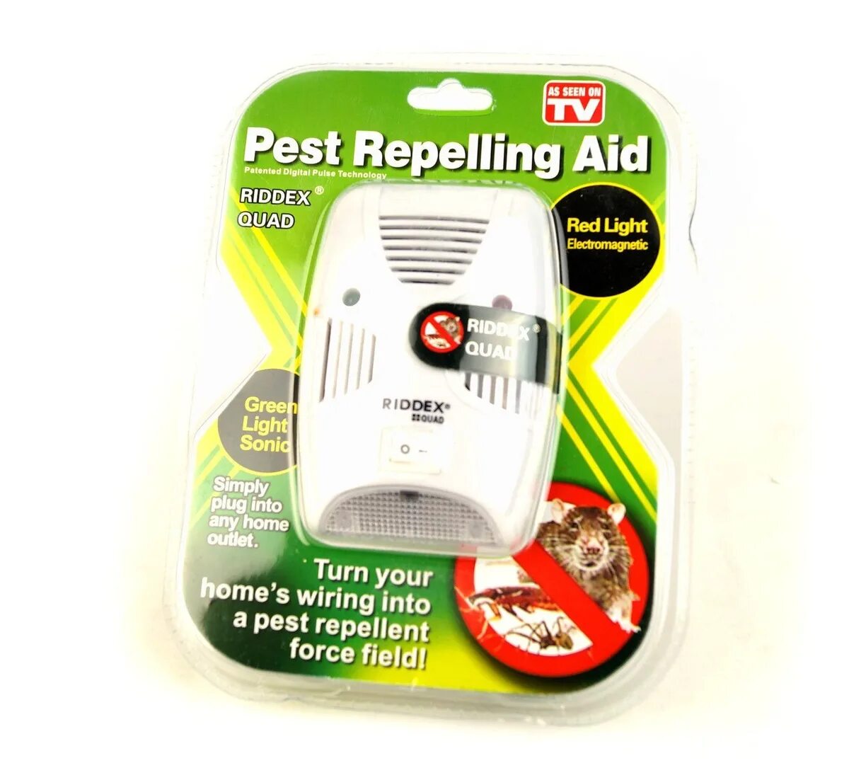 Отпугиватель насекомых и грызунов Pest repelling Aid новая модель. Отпугиватель Riddex Quad.. Отпугиватель грызунов Pest Repeller 931 074. Отпугиватель грызунов и насекомых БТ.Pest repelling Aid (156-074) зеленый Riddex. Включить отпугиватель мышей