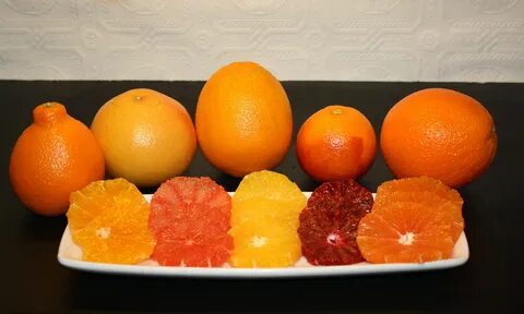 Смесь мандарина и грейпфрута