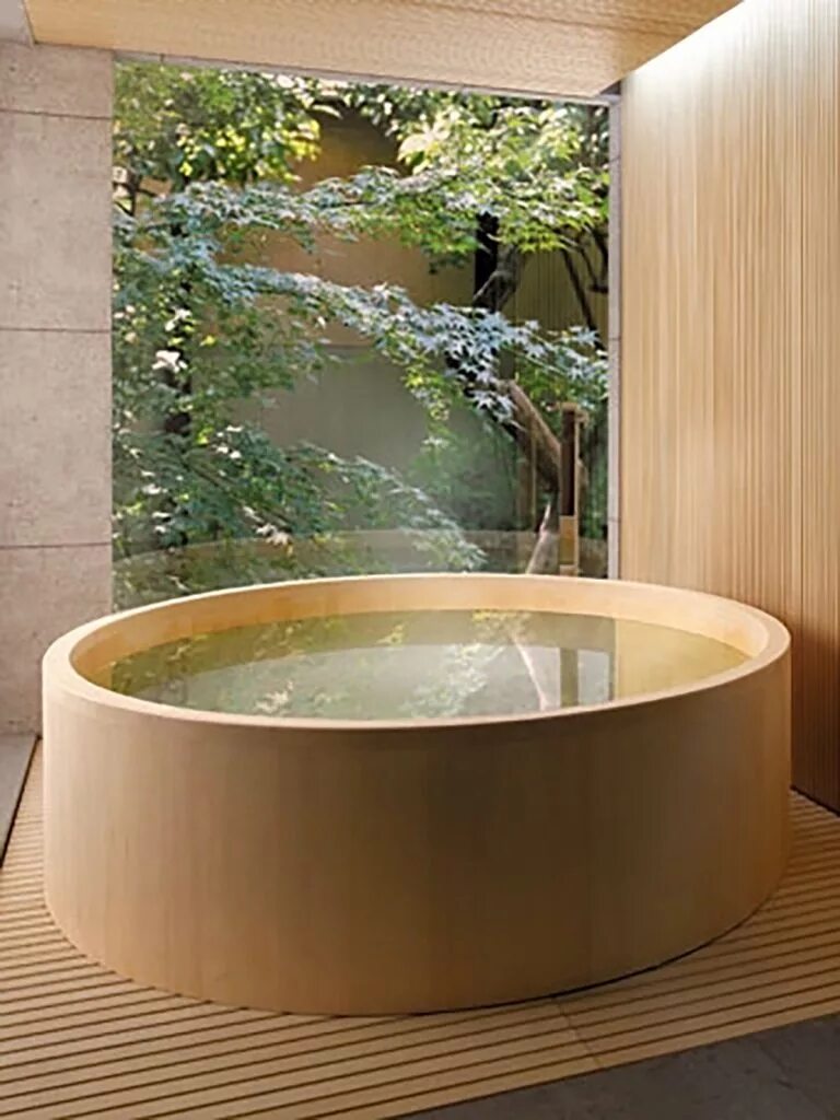 Японское спа. Традиционная японская ванна офуро. Ванна офуро в Японии. Spa ванны Jacuzzi. Японская деревянная ванна.