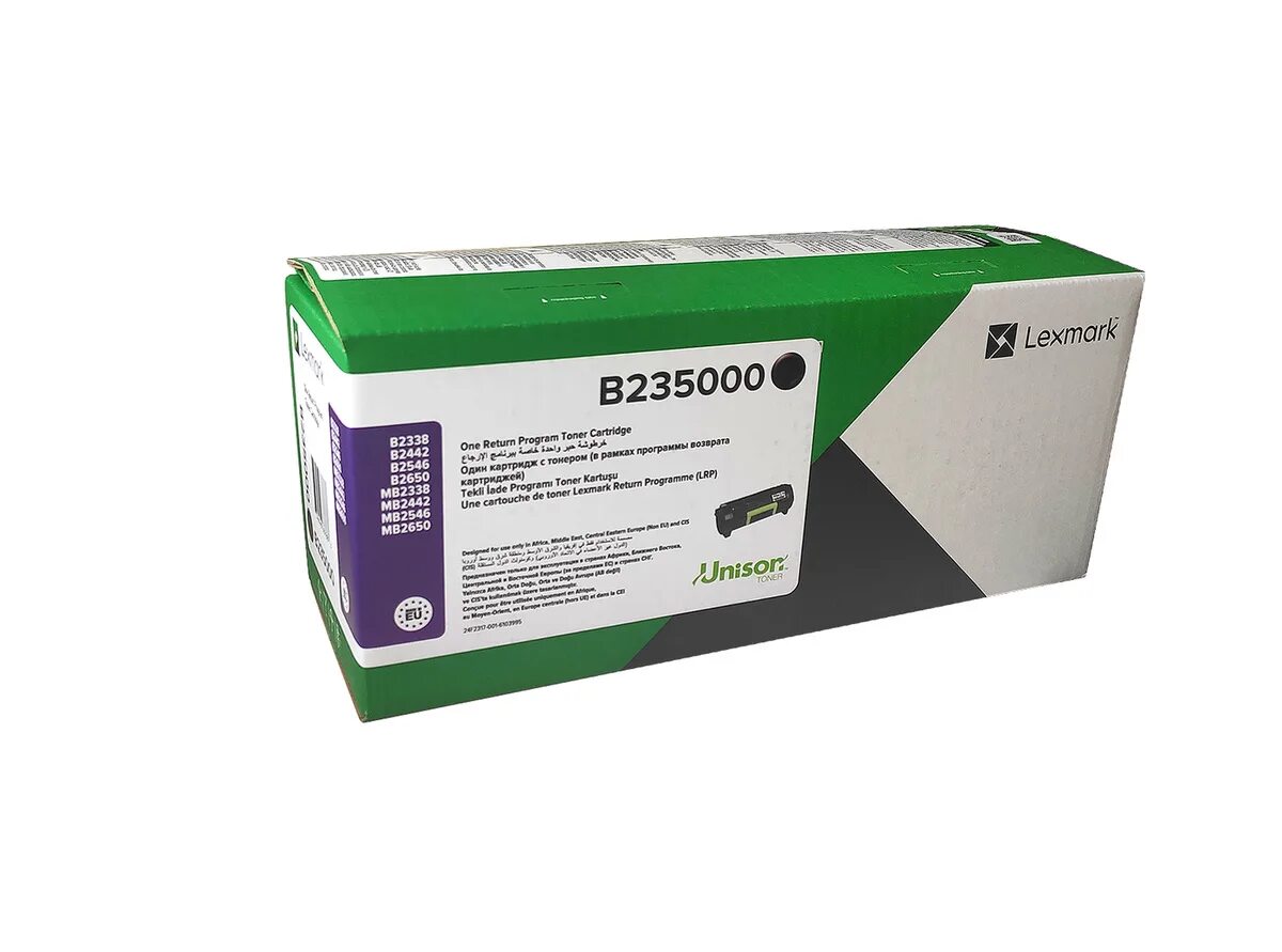 Lexmark 235000 картридж. Lexmark b2442dw. Тонер Lexmark b235000. Лексмарк 2442 картридж.