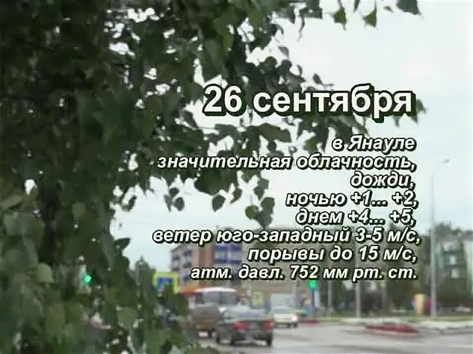 Прогноз погоды в янауле на 10 дней