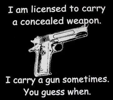 I have a gun