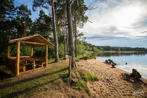 Отдых на берегу водохранилища