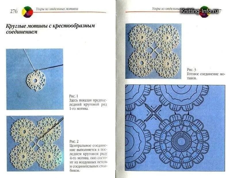Как соединить связанные крючком. Вязание крючком соединение мотивов схемы. соединение круглых мотивов. соединение круглых мотивов связанных крючком. круглые мотивы и соединение крючком.