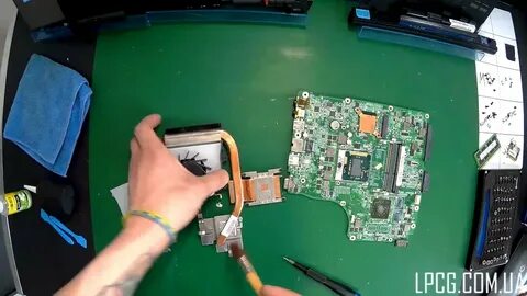 Почистить acer aspire