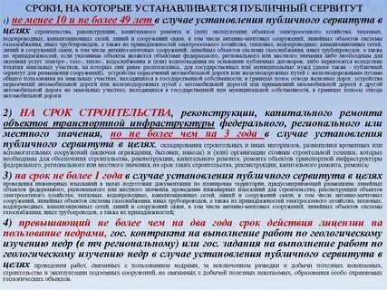 Установление сервитута на линейный объект
