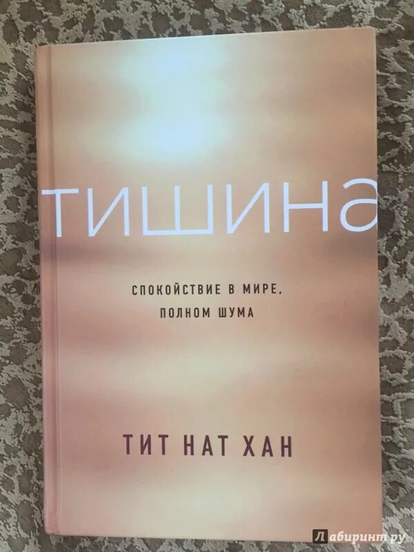 Тишина книга