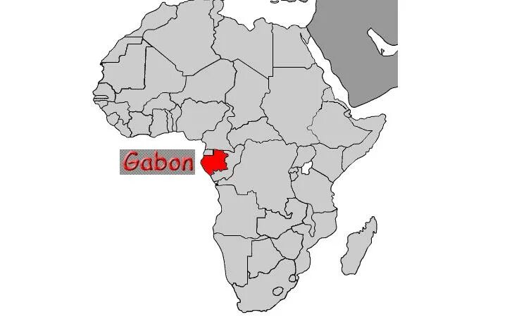 Республика конго граничит. Где находится габон на карте африки. Габон страна на карте африки. Габон на карте африки. Габон на карте африки.