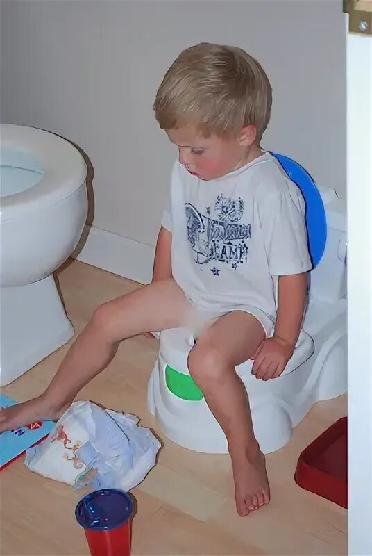 Peed up