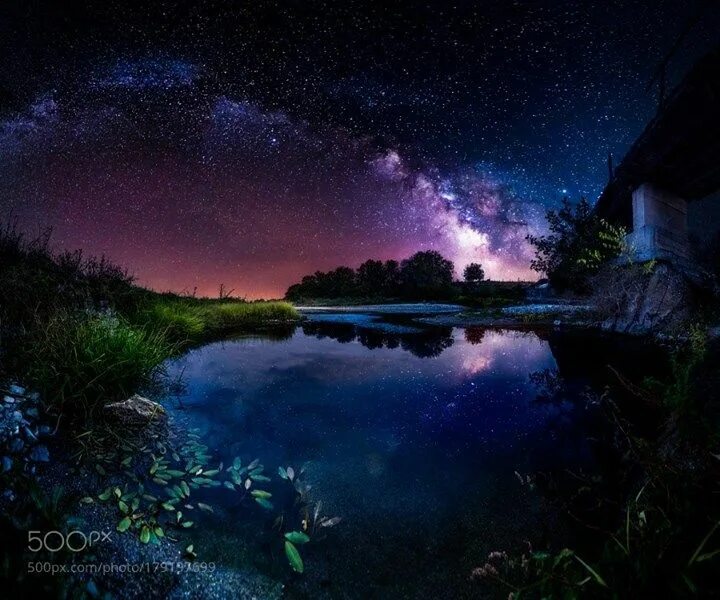Las Mejores Fotografías del Mundo: Espejos naturales Night photography, Landscap