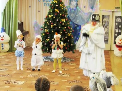 Утренник со снеговиком