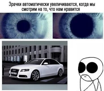 Зрачки расширяются когда темно