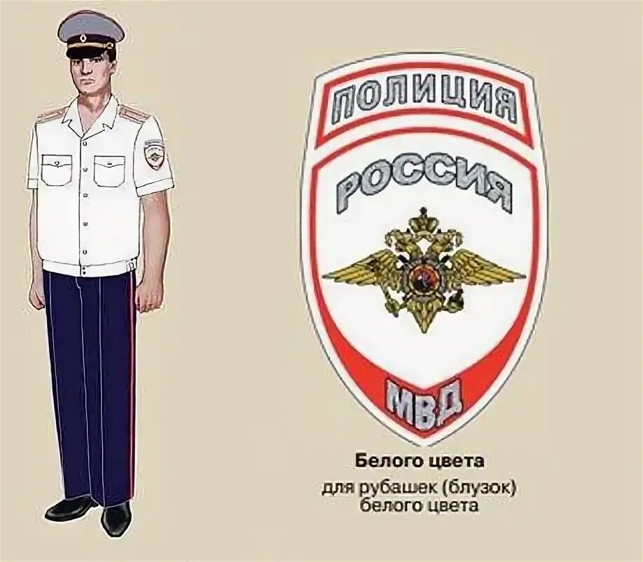 Как пришить шеврон на рукав на форму полиции, МВД, ФСИН, Росгвардии