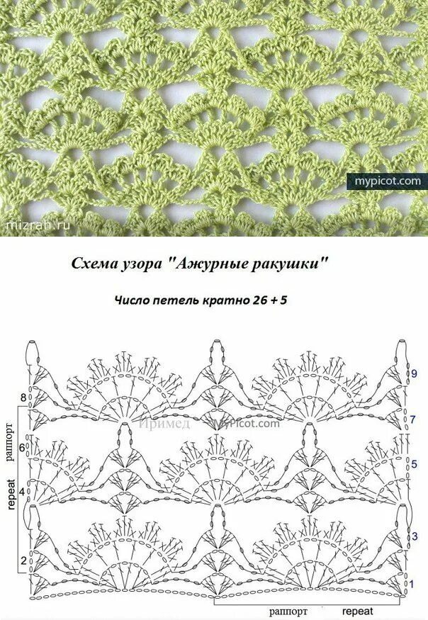 Схемы узоров с пышными столбиками, связанные крючком Узоры, Вязание крючком, Вяз
