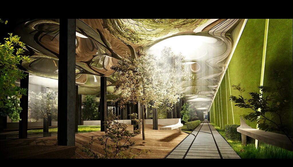 Парк low line. The underground park. The underground park. Подземные автопарковки. Подземный парк.