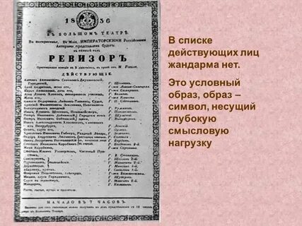 Действующие лица ревизора гоголя
