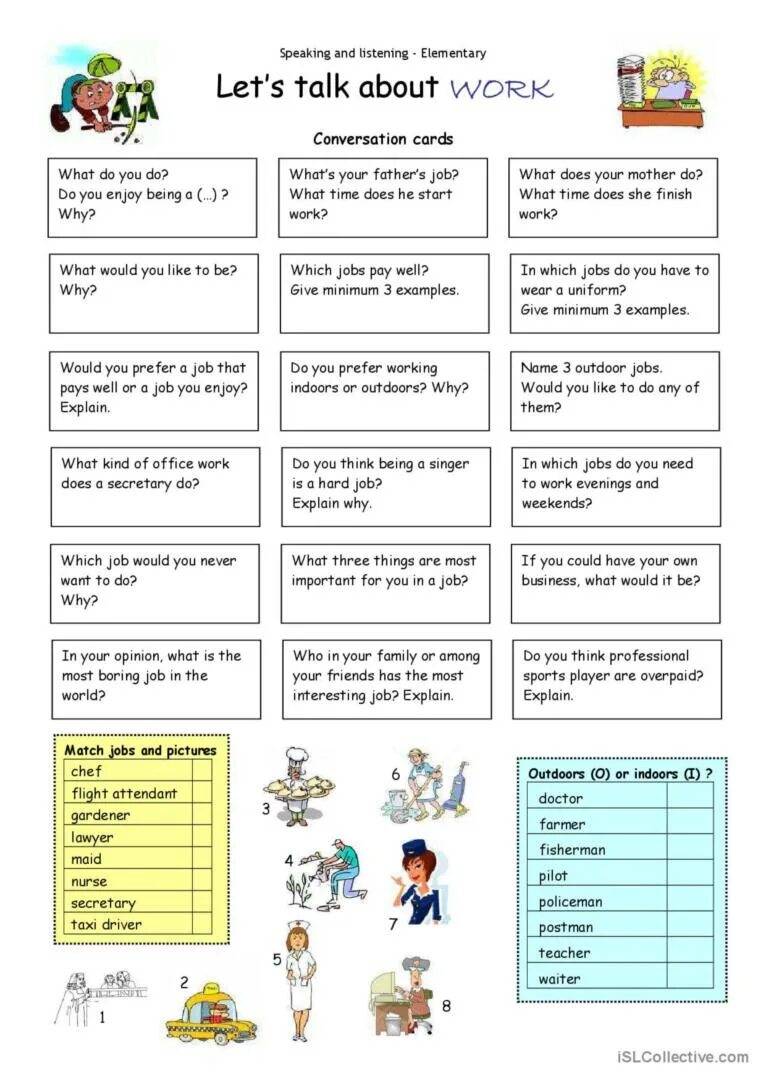 Work and job questions. Английский задание business elementary. worksheets говорение. разговорный английский worksheets. топик по английскому elementary.