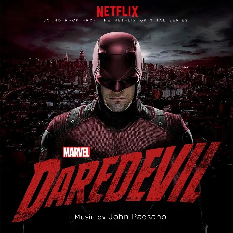 Score soundtrack. Бычий глаз Сорвиголова. Сорвиголова 2015. Daredevil OST. Daredevil обложка OST.