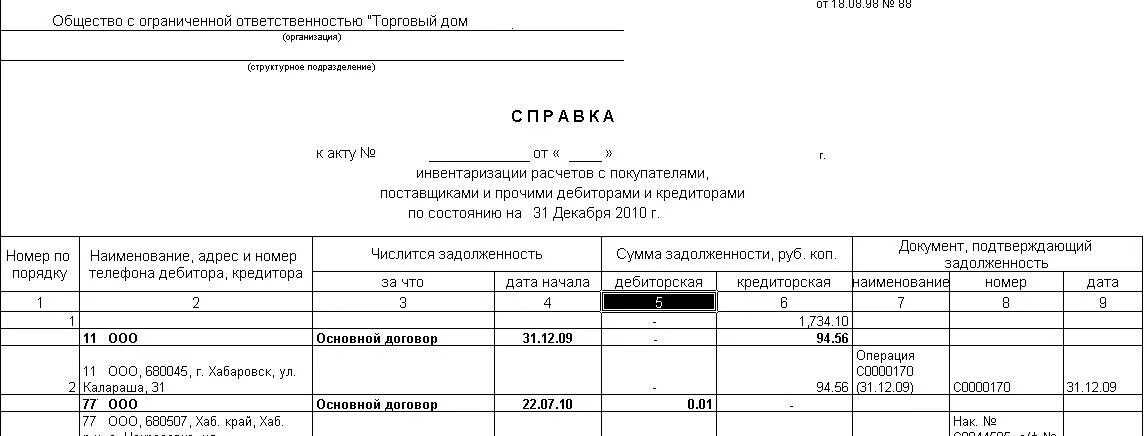 Акт инвентаризации форма инв-17. Справка к инвентаризации расчетов инв-17. Приложение к инв-17 образец заполнения. Приложение к инвентаризации инв 17. Акт инвентаризации инв 17