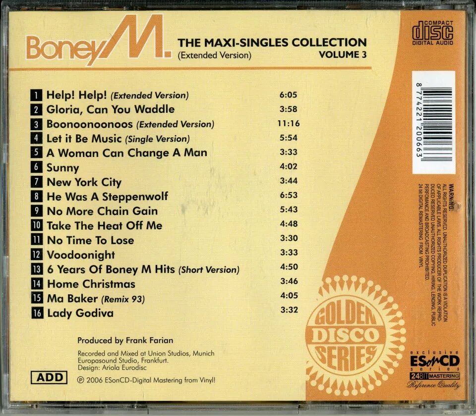 Макси сингл. The Original Maxi-Singles collection. Boney m Singles collection. CD Boney m. the Maxi-Singles collection Volume 3. Maxi-Single.