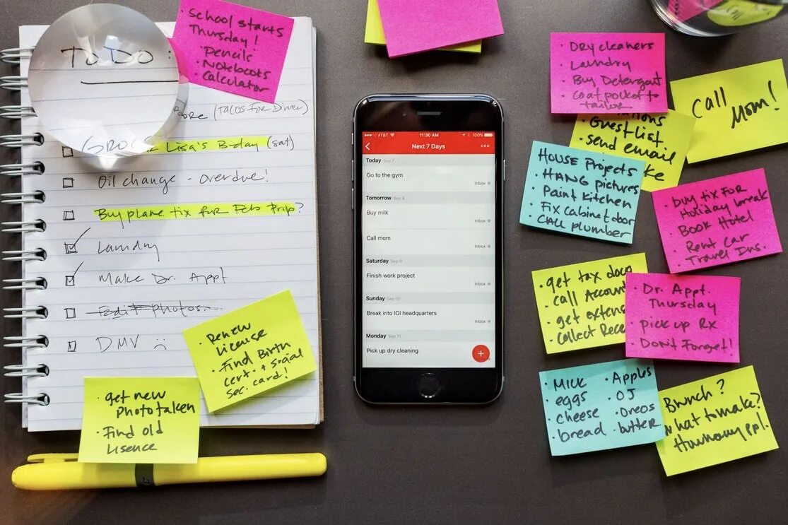4 to do lists