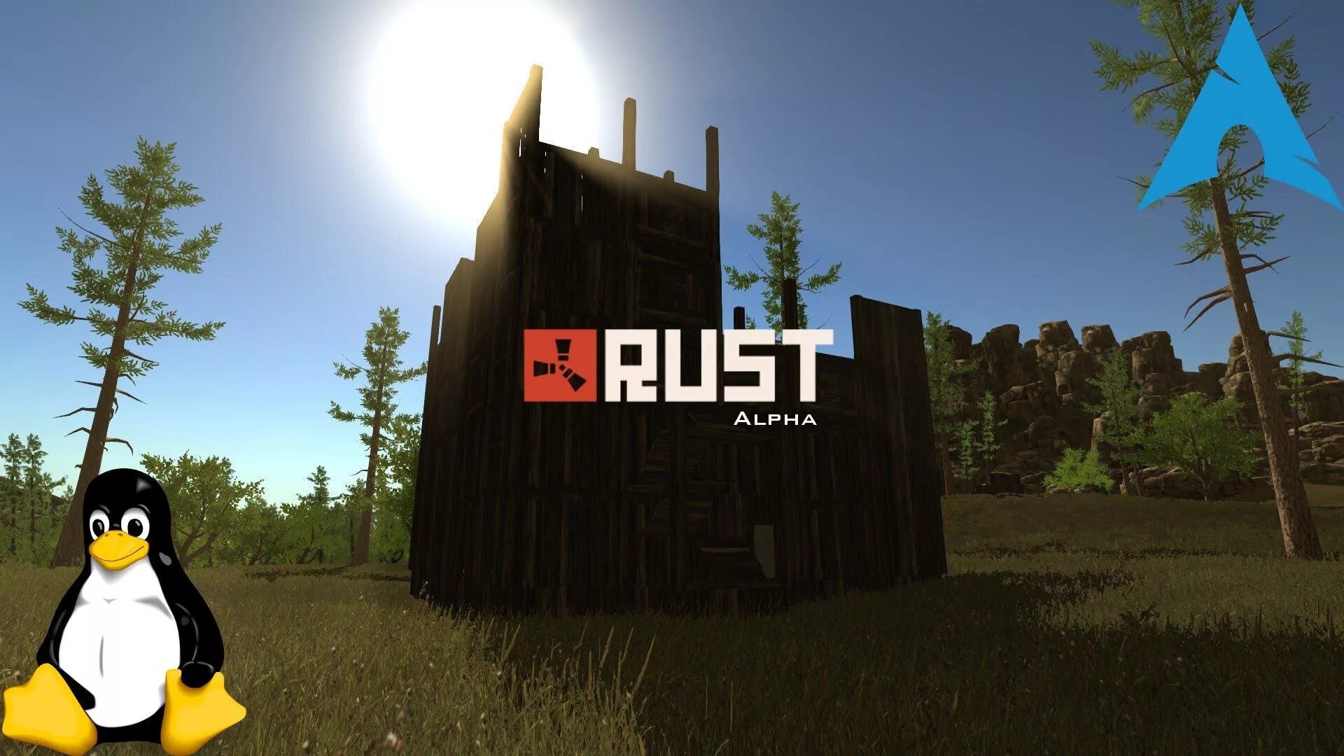 Установить rust. Rust (игра). Раст Альфа. Раст сурвайвал. Linux Rust game.