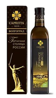 Масло сарепта горчичное нерафинированное
