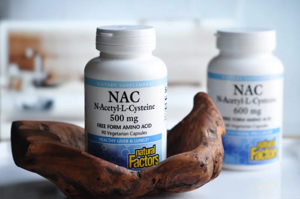 Nac добавка. Acetyl l Cysteine. N-ацетилцистеин NAC 500 мг. NAC 500 natural Factors.