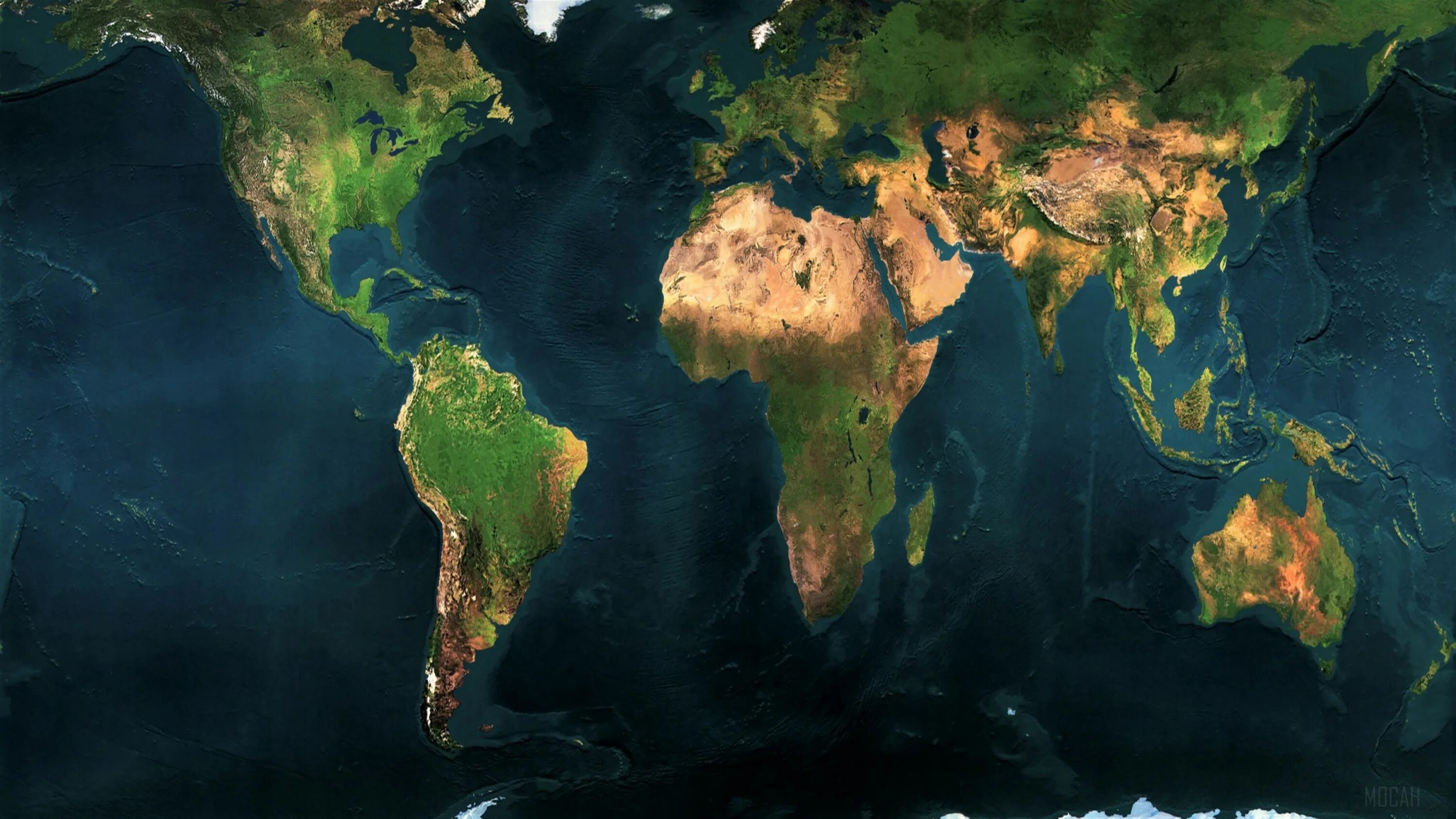 Карта земли. Реалистичная карта земли. Вид на материки из космоса.