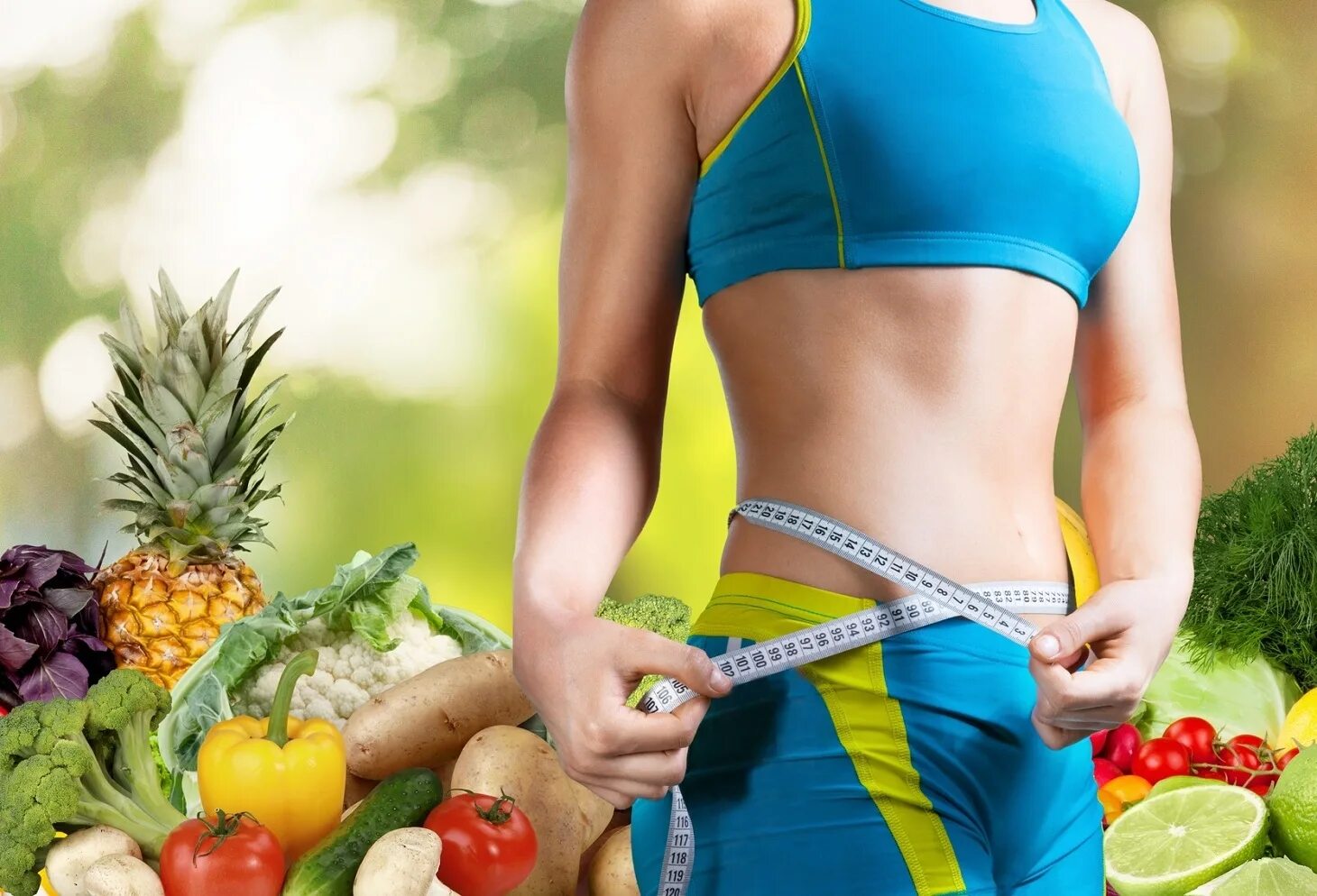 Стройность. Здоровое питание и фитнес. Для похудения. Правильное питание и спорт.
