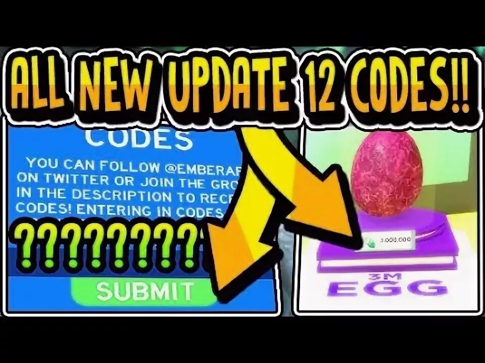 Update 20 codes. Update 20 codes