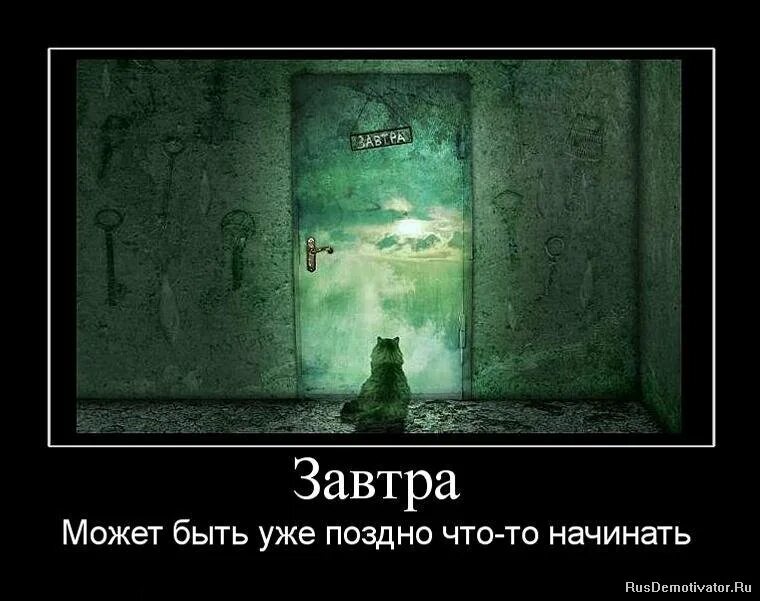 Мы не знаем, что будет зав ра. Завтра может быть поздно цитаты. Может быть завтра ты будешь другой. Сегодня делай то что другие не хотят завтра будешь жить так как могут. Завтра может не наступить.