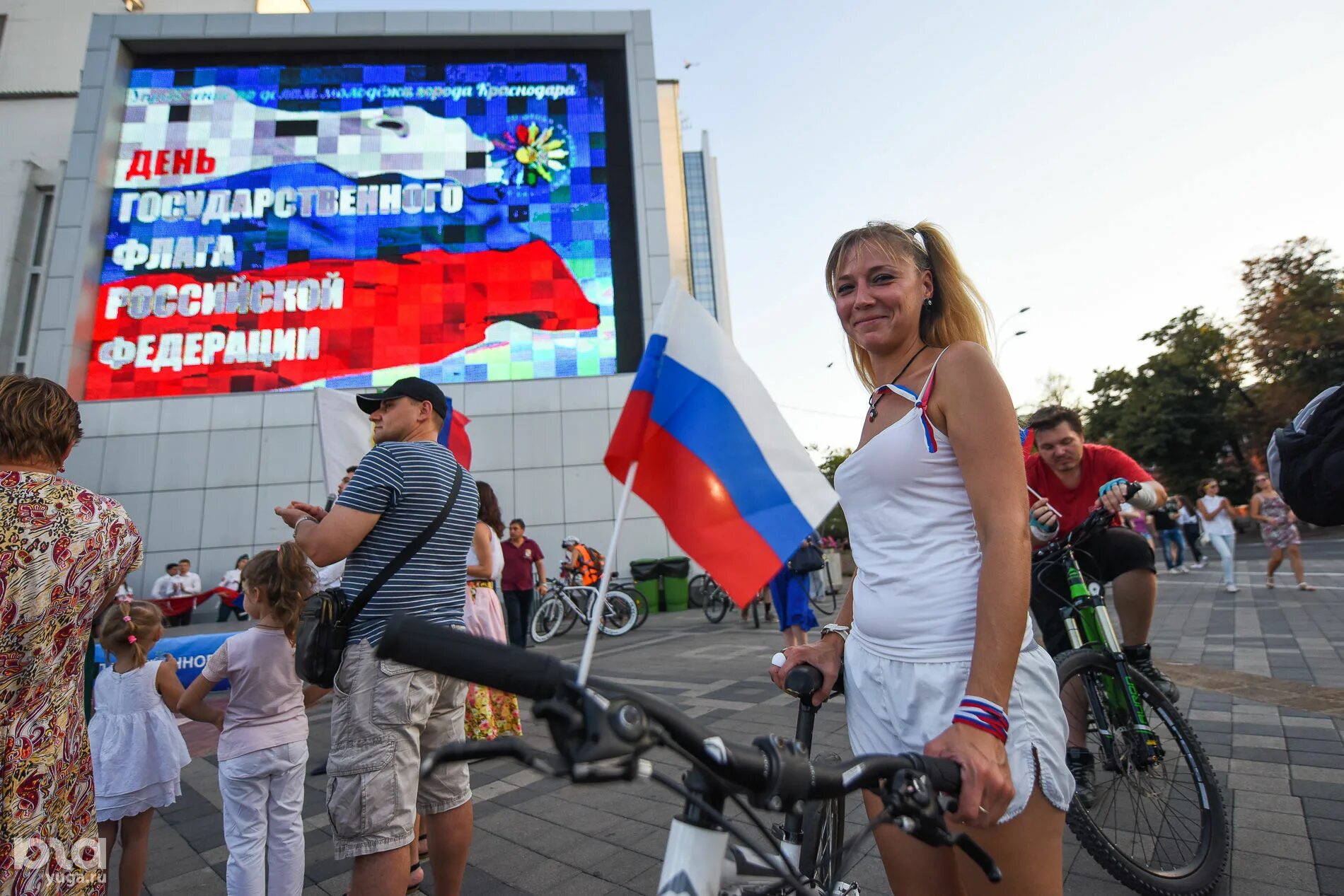 Велопробег к дню флага