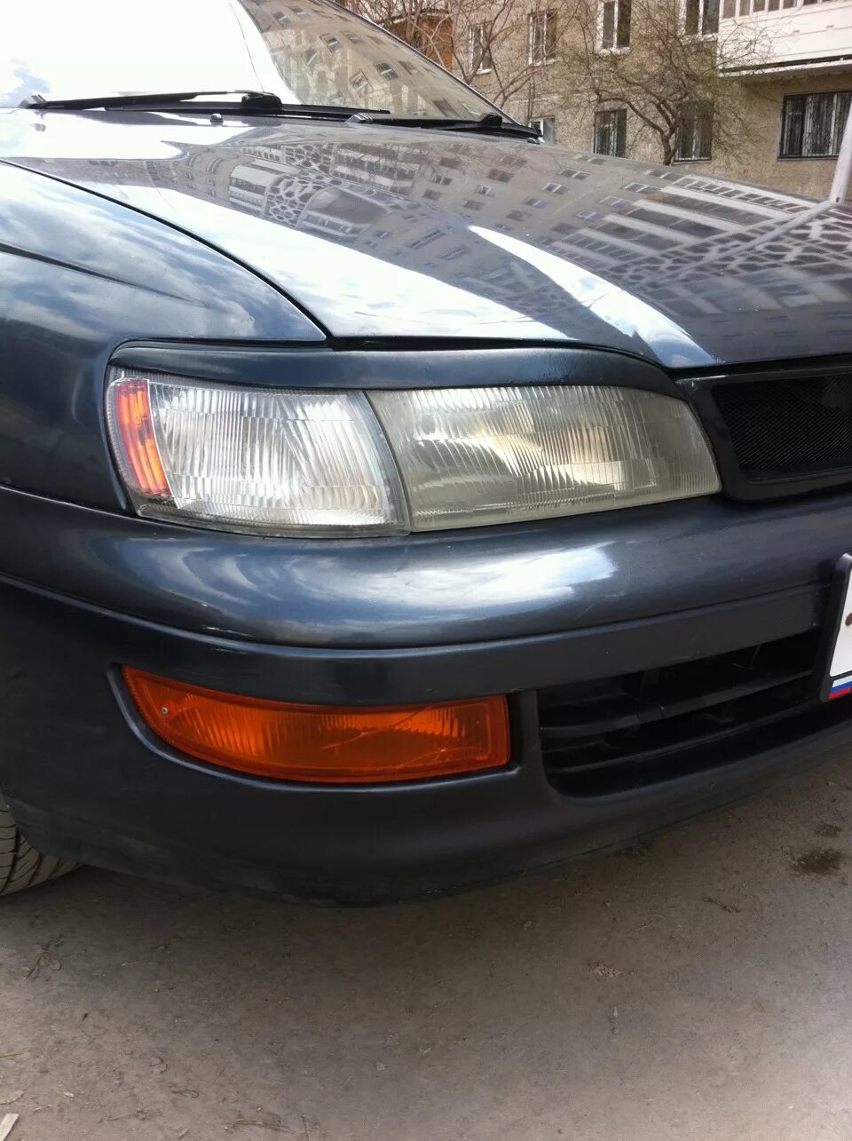 Тойота корона бочка 1993 как снять противотуманки Оптика Toyota Corona (T190), 1,8 л, 1993 года стайлинг DRIVE2