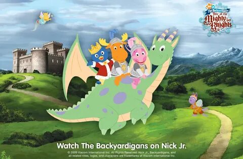 Image - Tale Of The Mighty Knights Wallpaper.jpg - The Backyardigans Wiki.