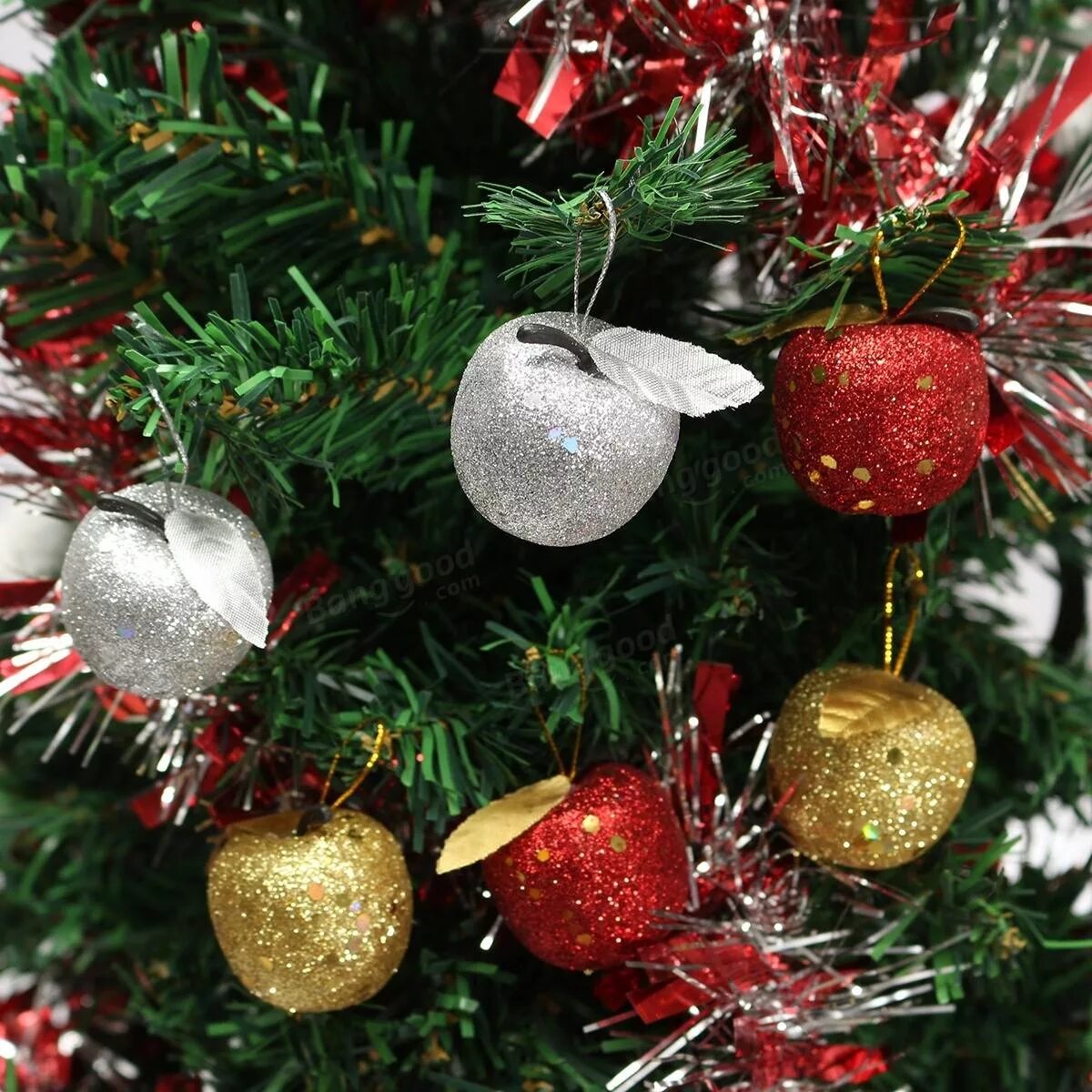 необычные новогодние украшения.