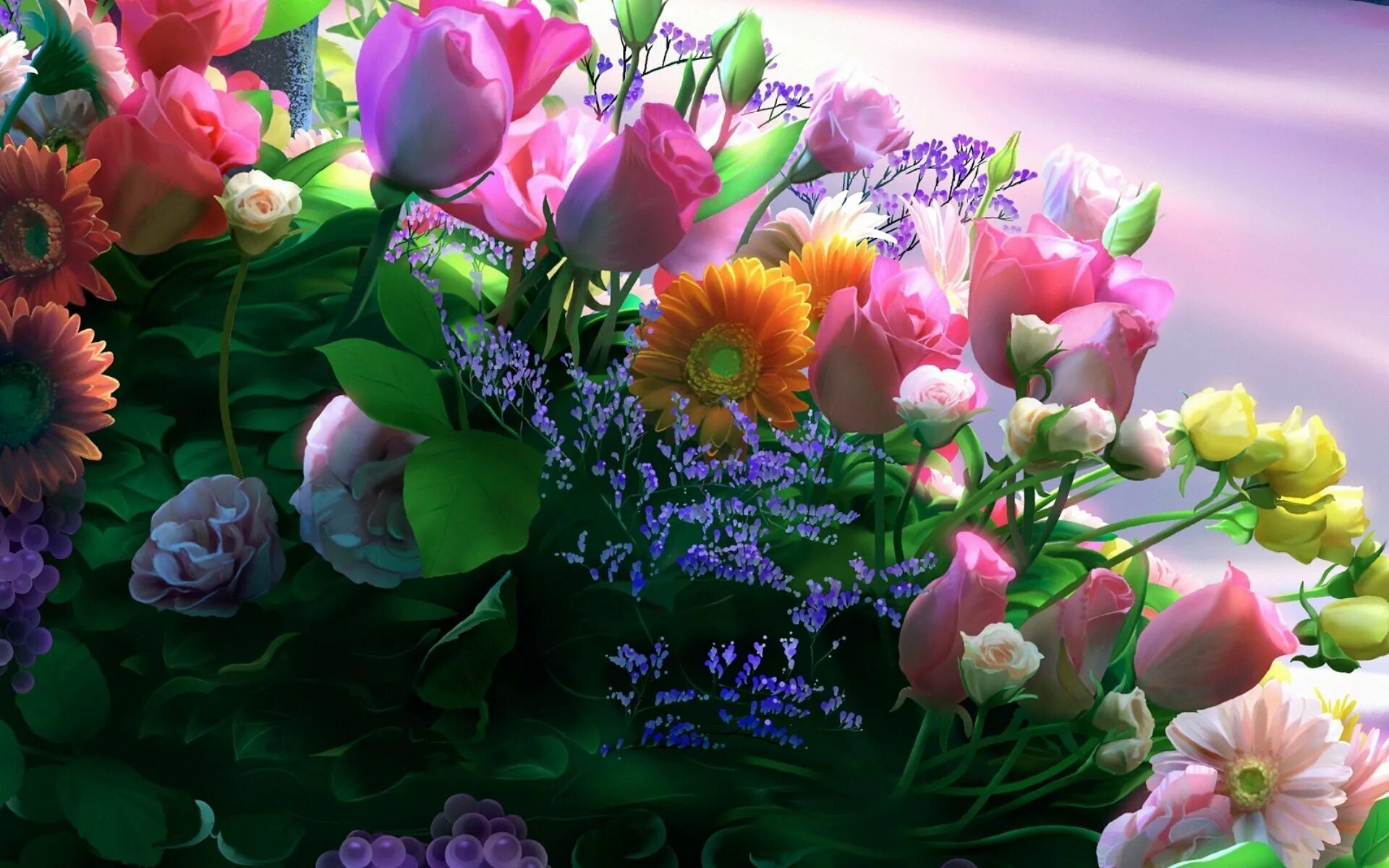Яркие цветы. Весенний букет. Красивый букет. Открытка цветы. Поздравительные картинки на телефон