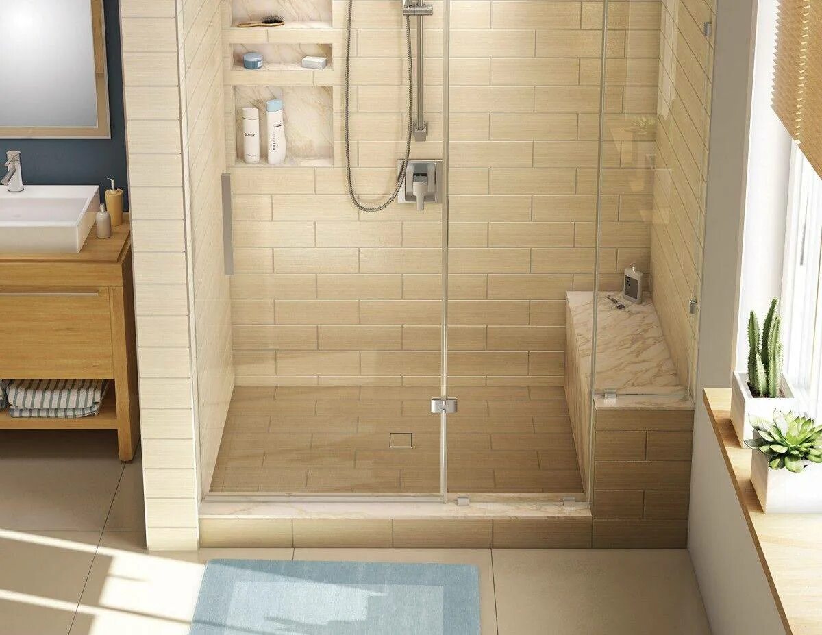 Душевая кабина Shower Room 150x85. Душевая кабина из плитки. Душевая с поддоном в частном доме. Кабина своими руками ванной