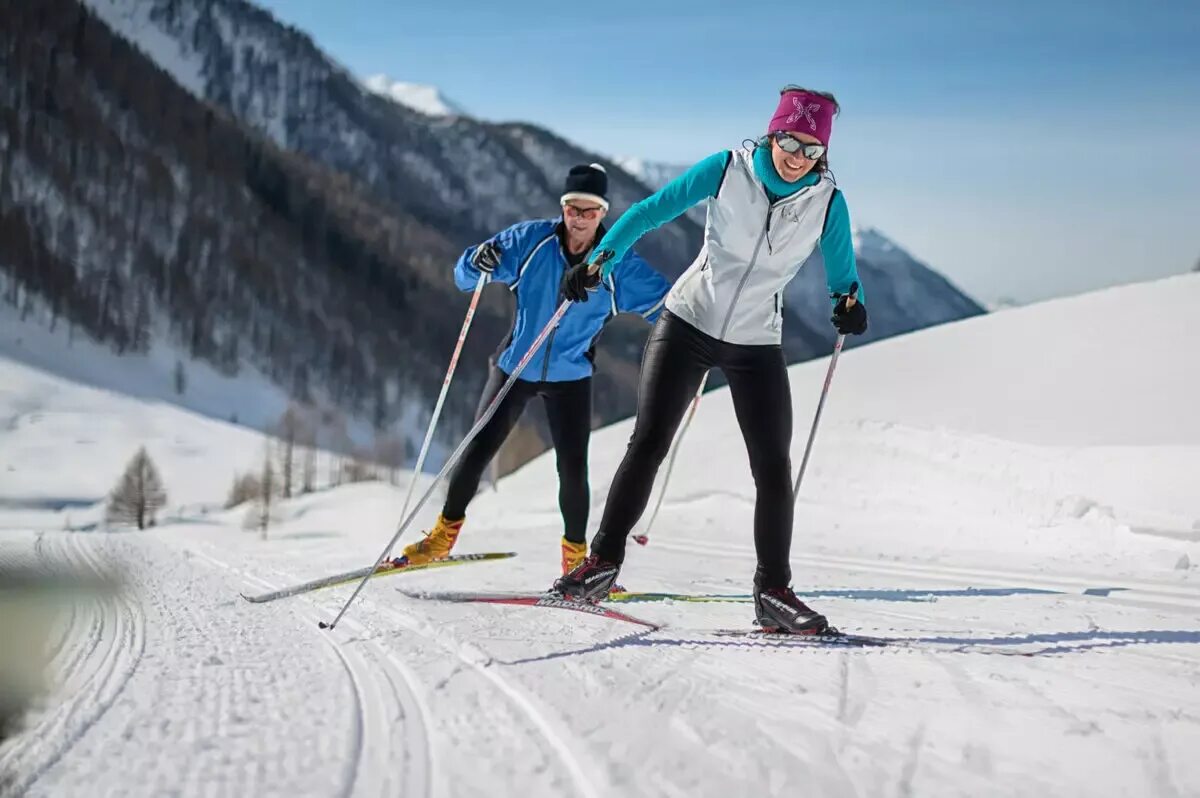 Make skiing