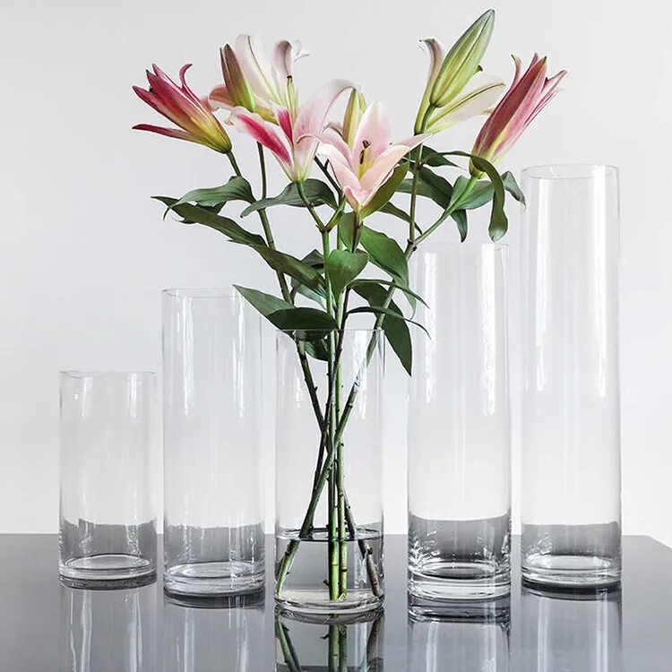 Прозрачная ваза. Ваза "цилиндр". Ваза стеклянная цилиндр. Интересные вазы для цветов. Ваза стеклянная для цветов.