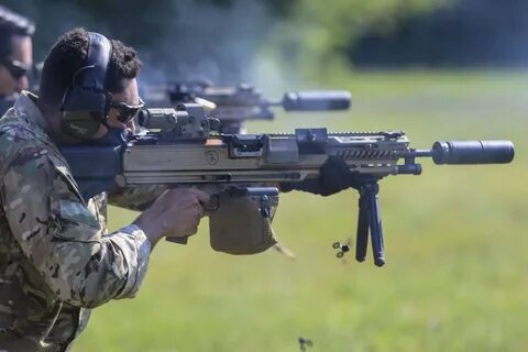 NGSW-AR at the range - Soldiers from 1st Battalion 32nd Infantry Regiment (...